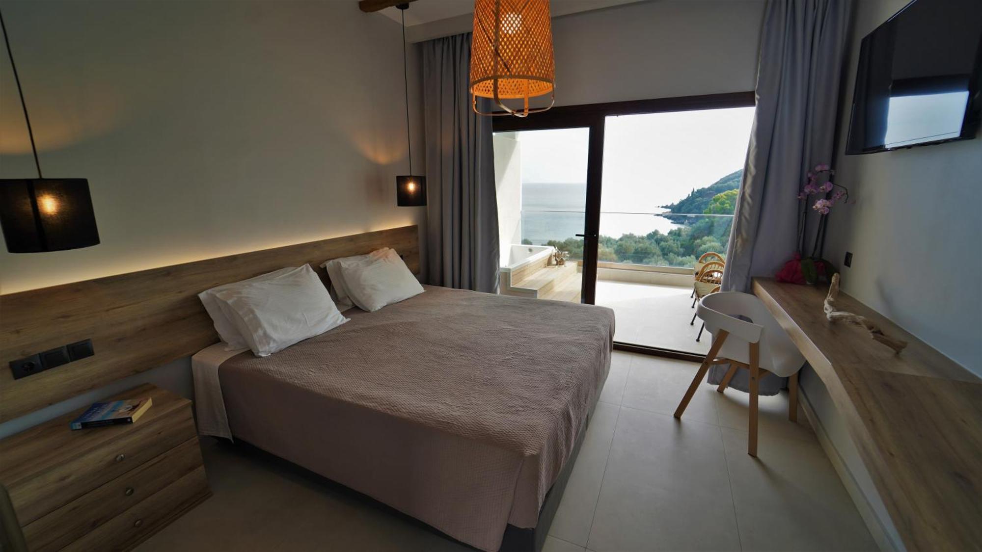 بارغا Enjoy Lichnos Bay Village, Camping, Hotel And Apartments المظهر الخارجي الصورة